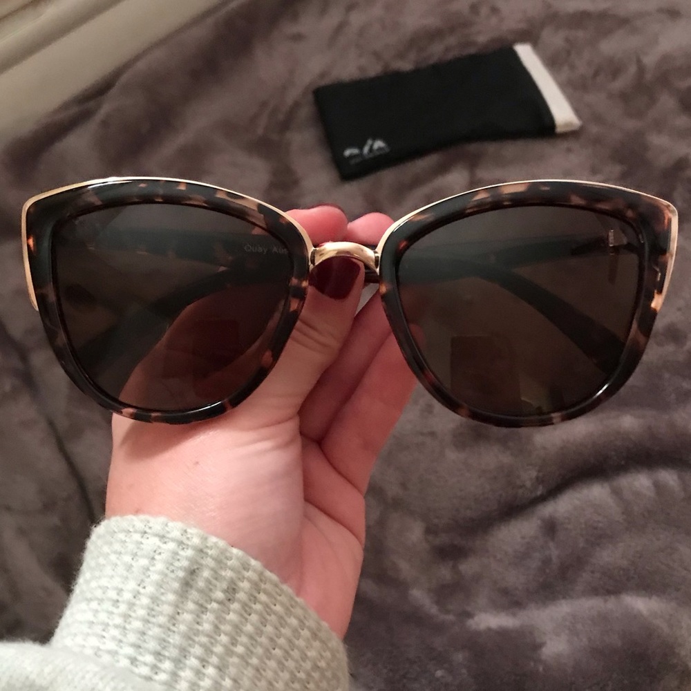 Quay Tortoise Shell Sunglasses